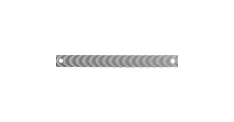 1001425499 body file blade, milled flat stub 300mm serration 1-radial, coarse