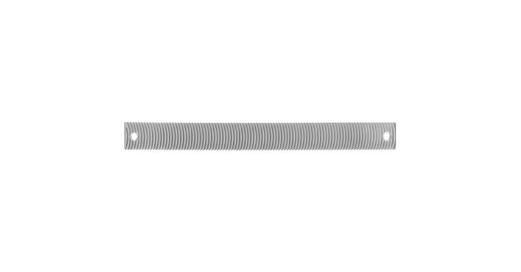 1001425506 body file blade, milled flat butt 350mm serration 00-radial, coarse
