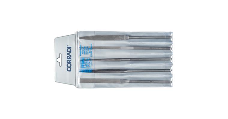 1001425985 precision handy file set 5-piece set 215 mm Swiss cut 00 very coarse
