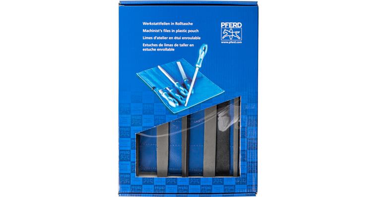 1001436310 workshop file set WRU 5-piece roll bag 200mm cut 3 fine machining
