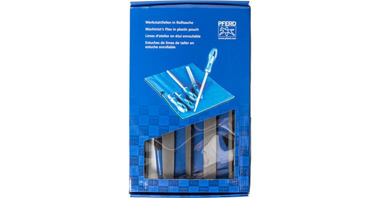 1001436313 workshop file set WRU 5-piece roll bag 250mm cut 3 fine machining