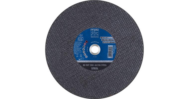 1001429077 Cut-off wheel EHT 300x4.0x20mm SG STEEL for steel 80 m/s