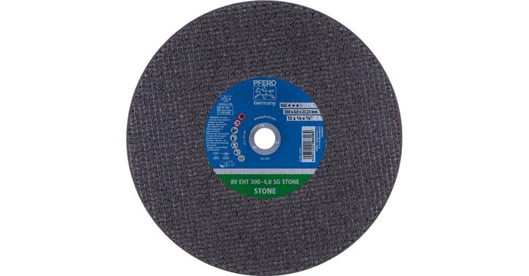 1001429106 Cut-off wheel EHT 300x4.0x22.23 mm SG STONE for stone 80 m/s