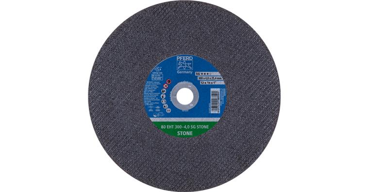 1001434944 Cut-off wheel EHT 300x4.0x25.4 mm SG STONE for stone 80 m/s