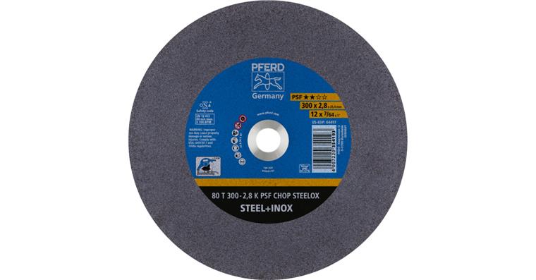 1001440647 Cutting-off wheel metal circular saw T 300x2.8x25.4 mm line PSF CHOP STEELOX