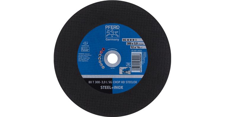 1001440648 cut-off wheel T 300x3.0x25.4 mm performance line SG CHOP HD STEELOX for steel