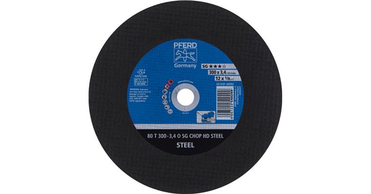 1001433783 cut-off wheel T 300x3.4x25.4 mm performance line SG CHOP HD STEEL for steel