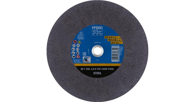 1001437259 Cutting-off wheel metal circular saw T 350x2.8x25.4 mm line PSF CHOP STEEL steel
