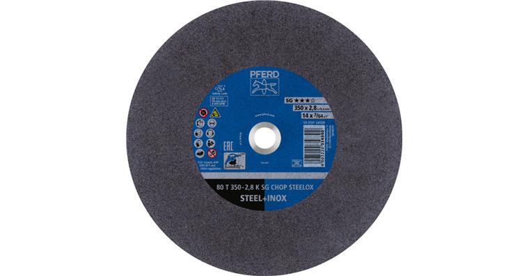 1001435179 cutting-off wheel metal circular saw T 350x2.8x25.4 mm line SG CHOP STEELOX steel