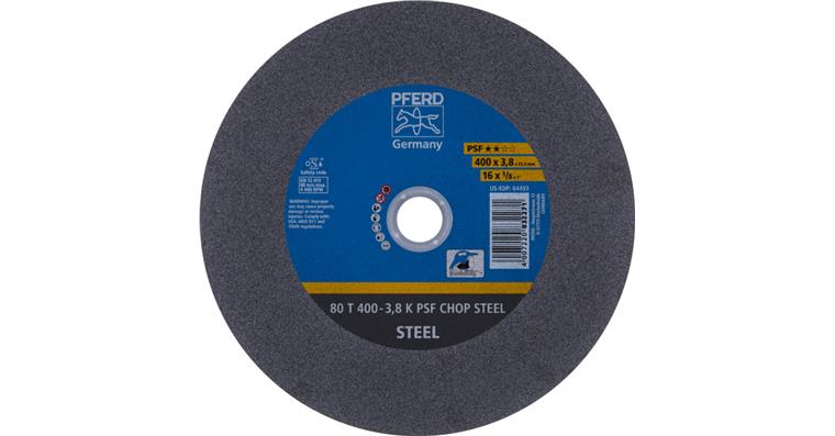 1001440652 Cutting-off wheel metal circular saw T 400x3.8x25.4 mm line PSF CHOP STEEL steel