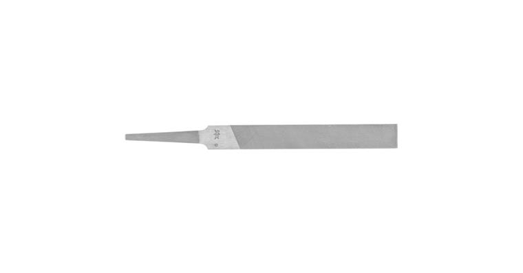 1041131101 precision flat blunt file 100mm Swiss cut 0 coarse