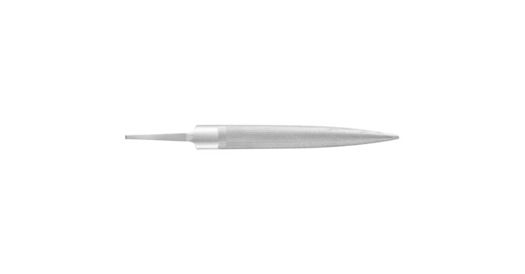 1001436352 precision fishing file half-round 100mm Swiss cut 0 coarse