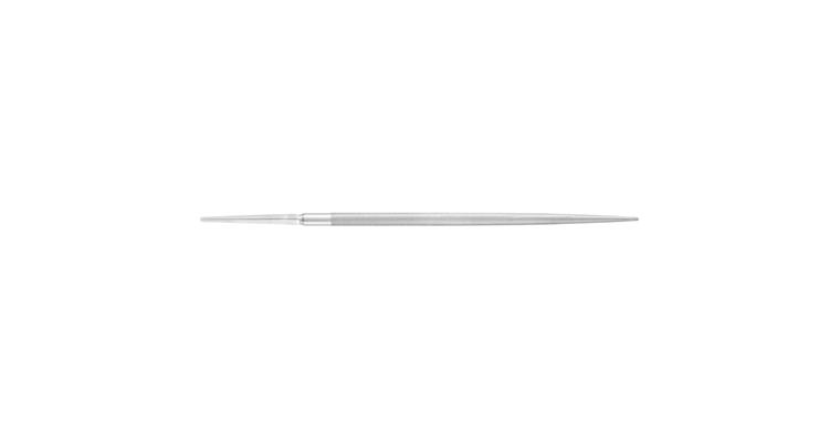 1001439808 precision fishing file round 150mm Swiss cut 0 coarse