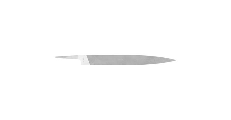 1001436362 precision fishing file knife shape 200mm Swiss cut 0 coarse