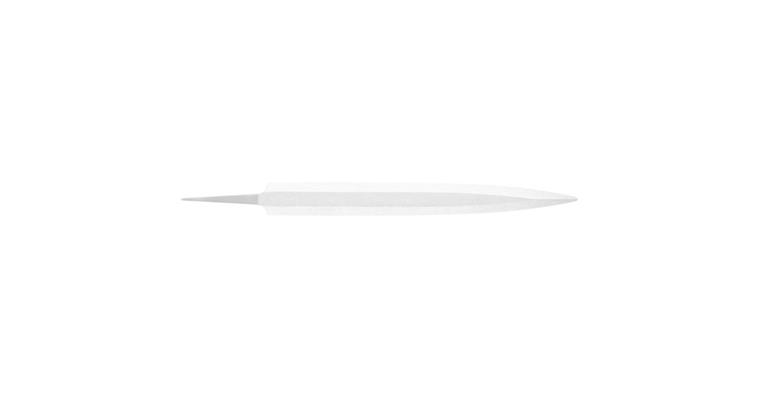 1001436366 precision fishing file beret shape 200mm Swiss cut 2 medium
