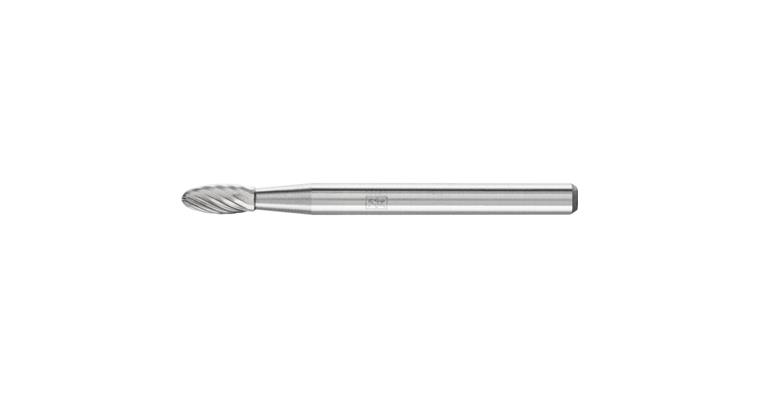 1001426323 carbide burr Flame B diameter 03x07mm shank 3mm Z5 universal