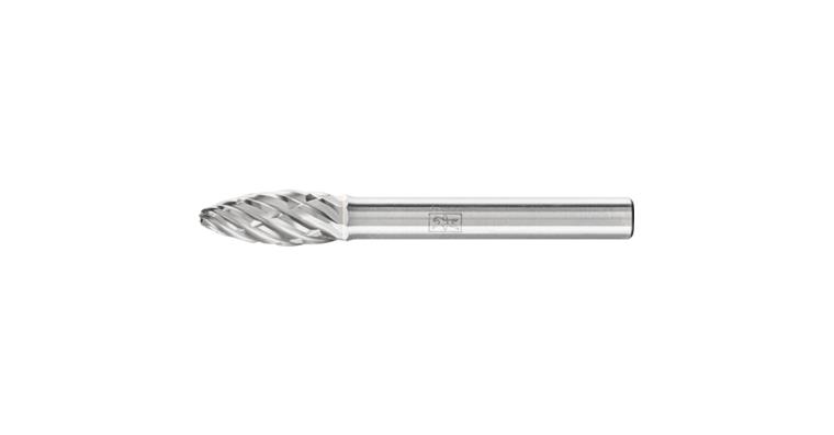 1001437319 carbide burr STEEL Flame B Diameter 08x20mm Shank 6mm