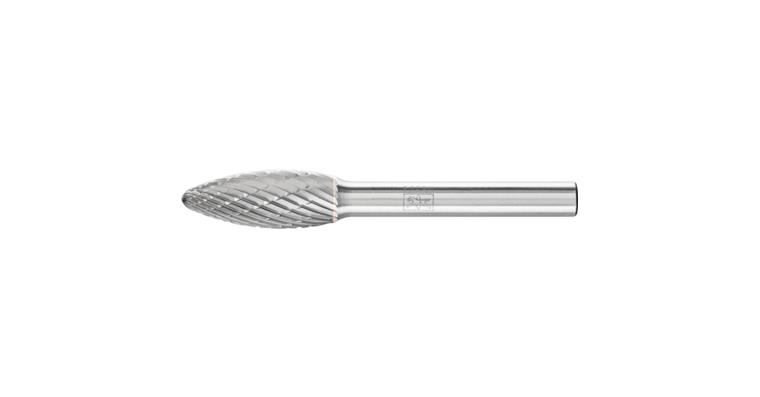 1001437472 carbide burr Flame B diameter 10x25 mm shank 6 mm Z3P