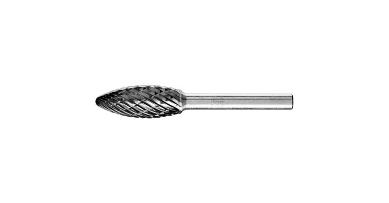 1001440739 carbide burr ALLROUND flame B diameter 12x30 mm shank 6 mm