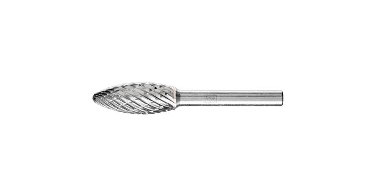 1001437879 carbide burr ALLROUND flame B diameter 12x30mm shank 6 mm