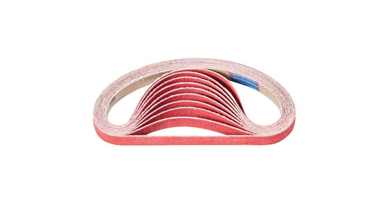 1001436685 ceramic grit sanding belt BA 10x330 mm CO-COOL120 for stainless steel sanding 100