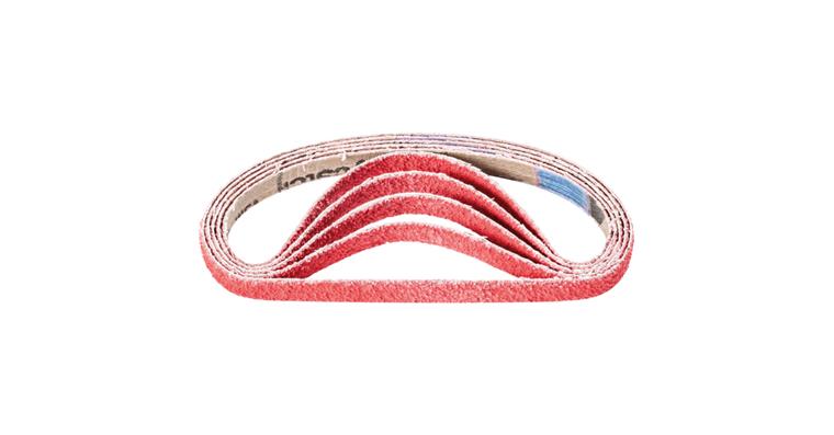 1001436682 ceramic grain abrasive belt BA 10x330mm CO-COOL40 for grinding stainless steel