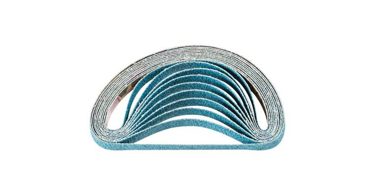 1001434705 zirconium abrasive belt BA 10x330mm Z60 for high stock removal with belt grinder