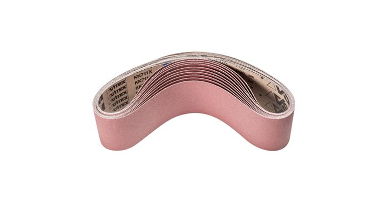 1001434526 corundum sanding belt BA 100x1000mm A80 universal application belt sander