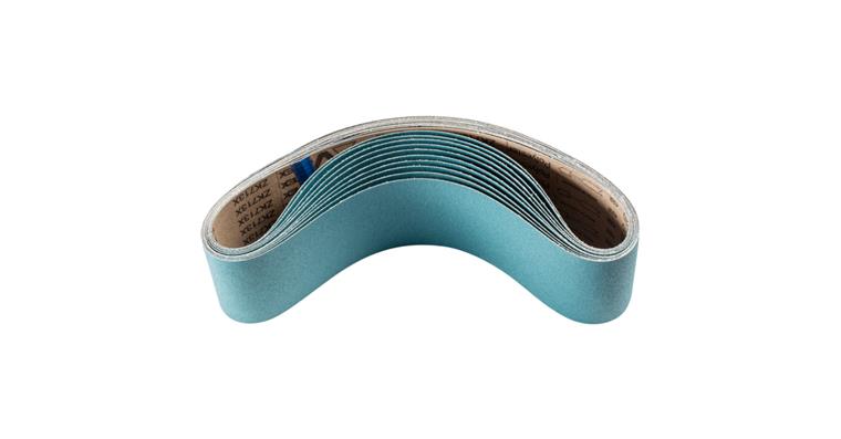 1001434770 zirconium abrasive belt BA 100x1000mm Z120 for high stock removal with belt grinder