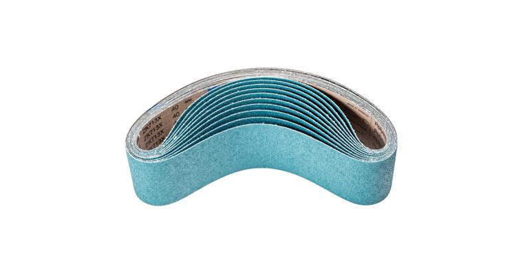 1001434528 zirconium abrasive belt BA 100x1000mm Z40 for high stock removal with belt grinder