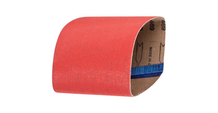 1001439177 ceramic grit sanding belt BA 100x282 mm CO-COOL120 for roller 90x100mm