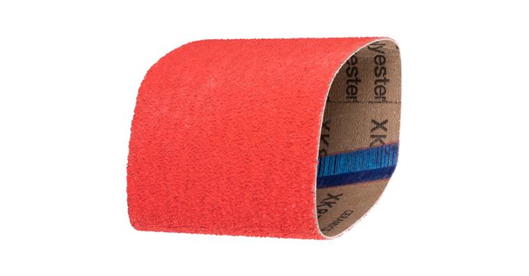 1001439018 ceramic grain abrasive belt BA 100x282 mm CO-COOL40 for grinding stainless steel