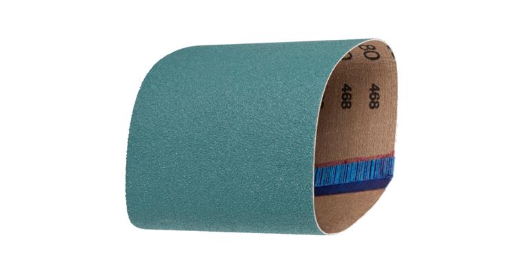 1001439021 zirconium abrasive belt BA 100x282 mm Z80 for high stock removal for roller 90x100mm