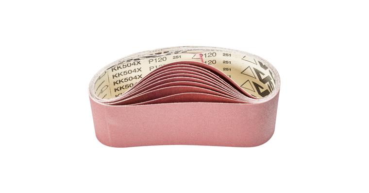 1001434490 corundum sanding belt BA 100x610mm A120 universal application belt sander