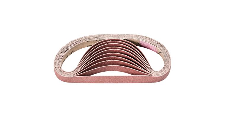 1001435447 corundum sanding belt BA 12x305 mm A120 universal application belt sander