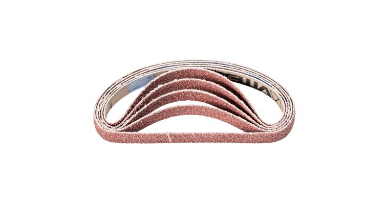 1001435444 corundum abrasive belt BA 12x305mm A40 universal application with belt sander
