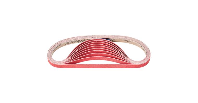 1001436697 ceramic grit sanding belt BA 12x520 mm CO-COOL120 for stainless steel sanding 100