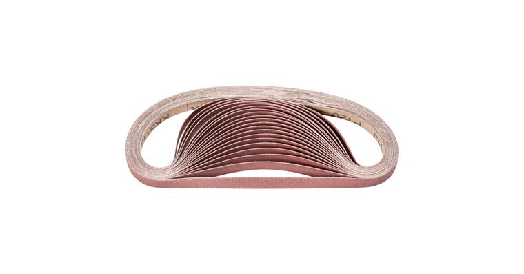 1043537304 corundum abrasive belt BA 12x520mm A120 for use with belt sander 100