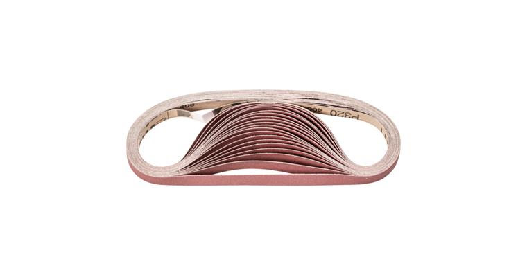 1001435464 corundum sanding belt BA 12x520mm A320 universal application belt sander