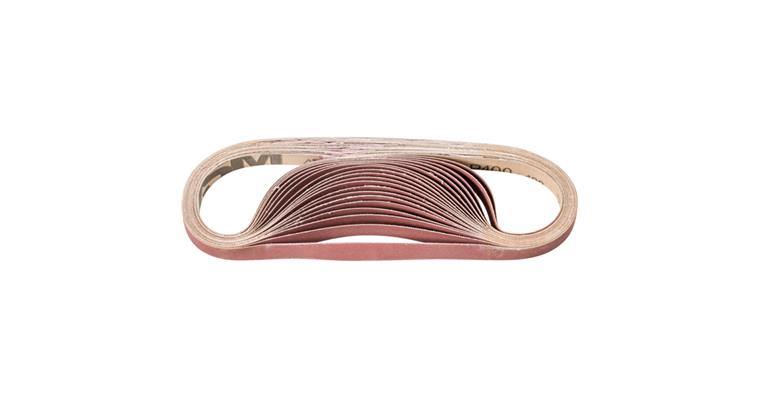 1001435465 corundum sanding belt BA 12x520mm A400 universal application belt sander