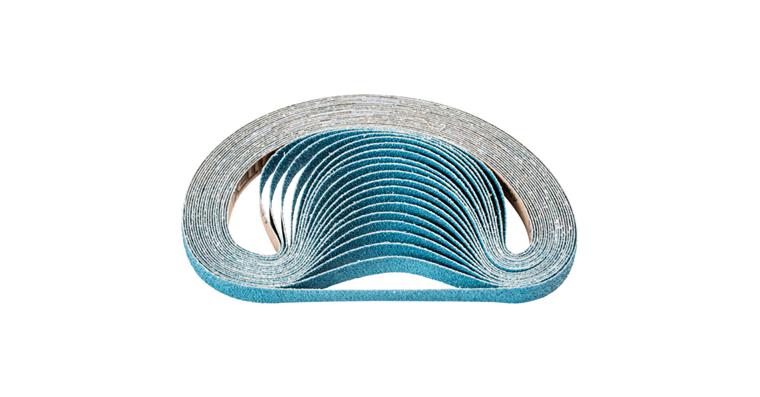 1001434664 zirconium abrasive belt BA 12x520mm Z60 for high stock removal with belt grinder