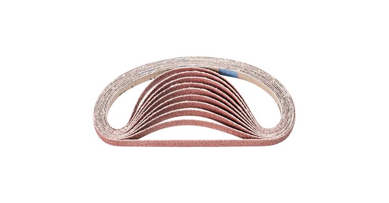 1043537301 corundum sanding belt BA 12x520mm A40 universal application belt sander 100