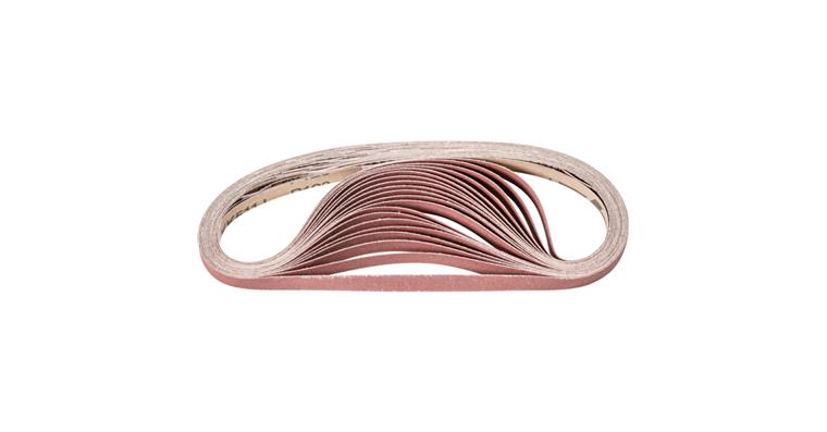 1001434669 corundum sanding belt BA 12x610mm A120 universal application belt sander