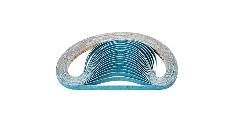 1001434671 zirconium abrasive belt BA 12x610mm Z60 for high stock removal with belt grinder