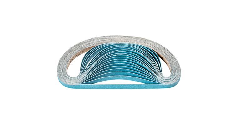 1001434672 zirconium abrasive belt BA 12x610mm Z80 for high stock removal with belt grinder