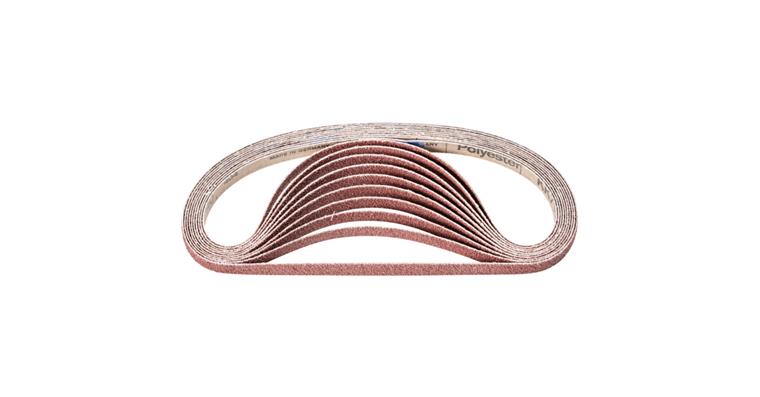 1001434666 corundum sanding belt BA 12x610mm A40 universal application with belt sander