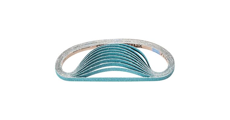 1001434670 zirconium abrasive belt BA 12x610mm Z40 for high stock removal with belt grinder
