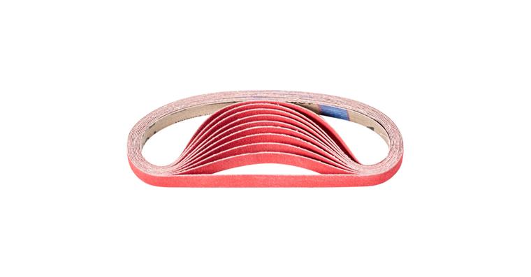 1001436705 ceramic grain abrasive belt BA 13x457 mm CO-COOL120 for grinding stainless steel