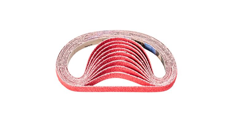 1001436702 ceramic grain abrasive belt BA 13x457 mm CO-COOL40 for grinding stainless steel