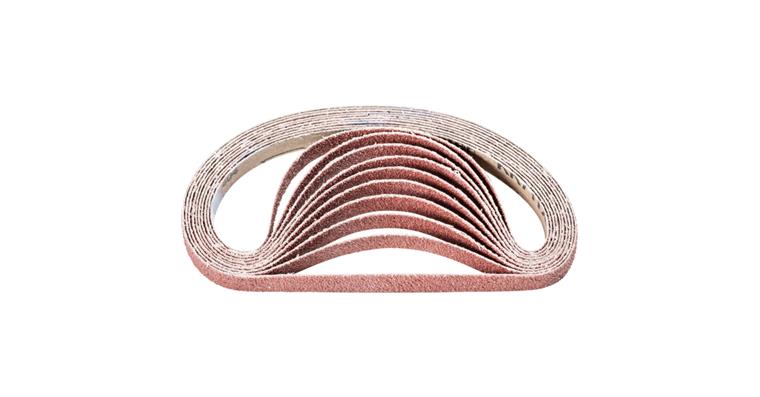 1001434709 corundum abrasive belt BA 13x457mm A40 universal application with belt sander